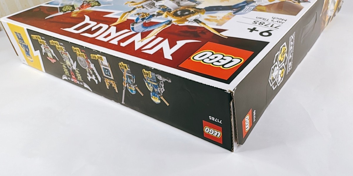 LEGO 71785 Ninjago Jays Titan Mech Factory Shield New 673419373821