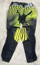 BILT Lux Pro Air Laser Pants Motorcycle Racing Size 38 Black Yellow Green