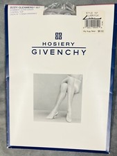 Vtg Givenchy Control Top Pantyhose Body Gleamers 157 Size C Crystal Shimmery New
