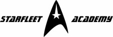STARFLEET ACADEMY Star Trek Symbol Logo High Quality Vinyl Decal Bumper Sticker