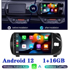For RHD Toyota Vitz 2014-2019 Android 12 Car ...