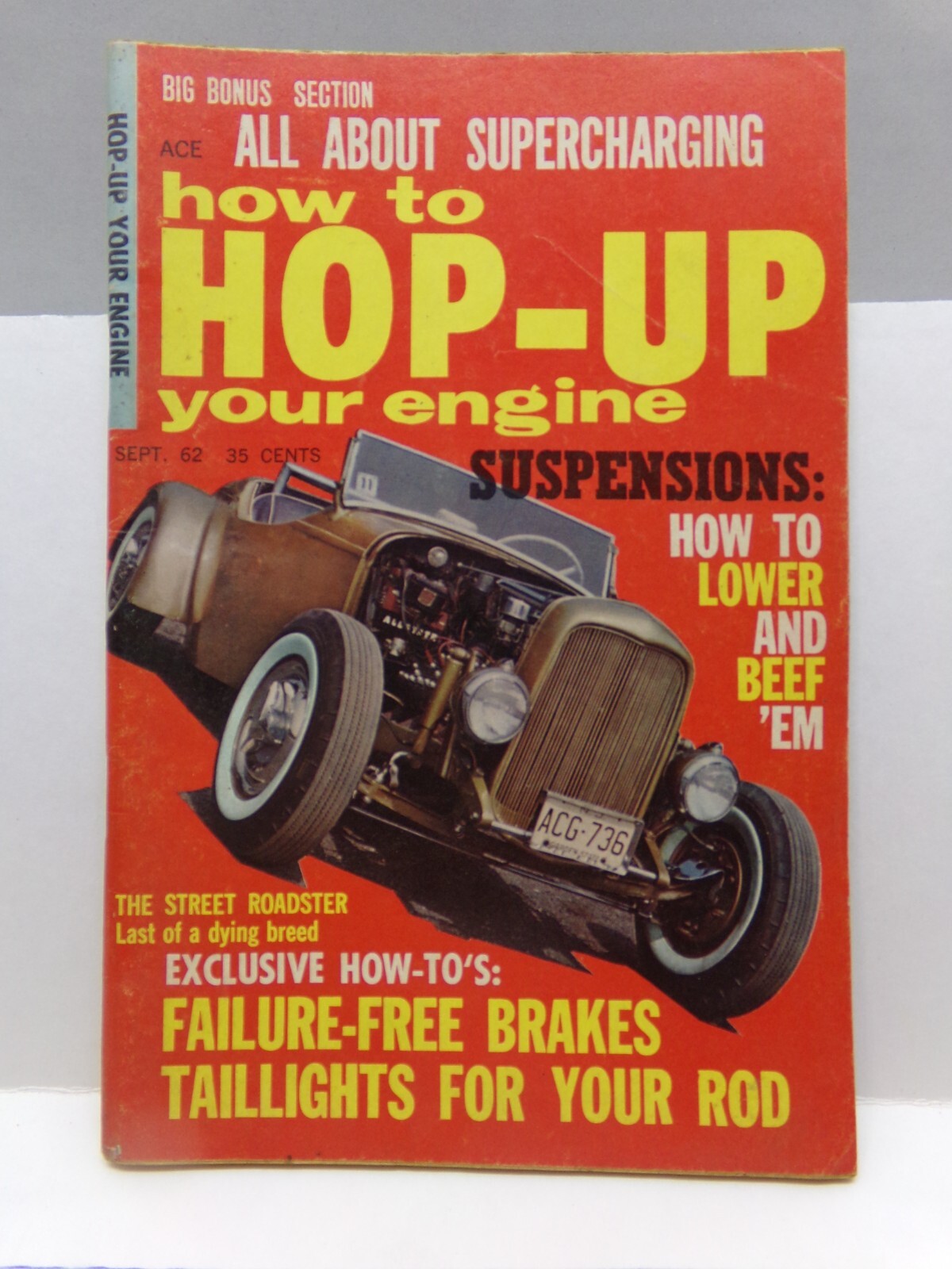 1962 September How To Hop-Up Your Engine  Magazine Digest Size Cars Hot Rodding