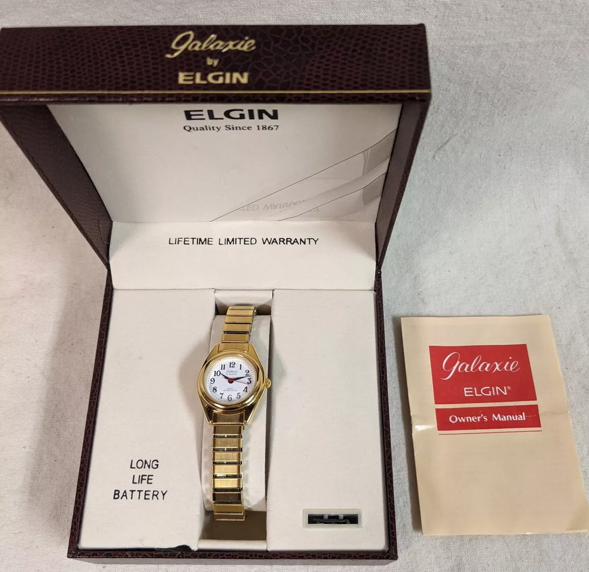 Galaxie by elgin shop watch value