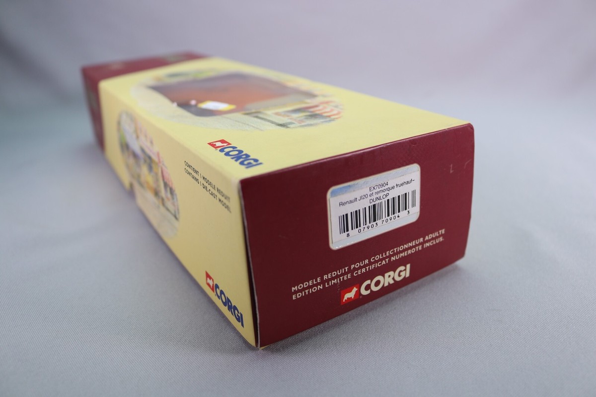 Corgi Héritage - Renault JL 20 Avec Remorque Fruehauf Michelin - Echelle 1/50 - Boîte D'origine