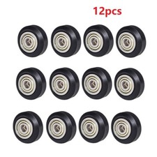 12Pcs 3D Printer Pom Wheel Pulley Linear Bearing 5 24Mm Rolling Pulley Wheel