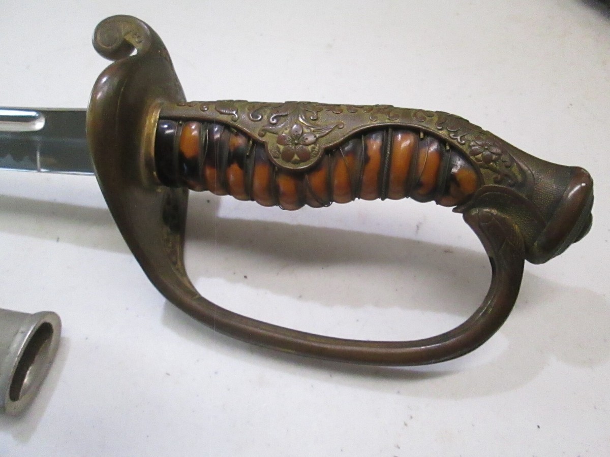 WWII JAPANESE HIGH RANKING GENERAL'S OFFICERS PARADE SWORD WITH