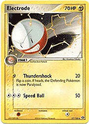 Pokemon EX Emerald  27/106 Card - Electrode