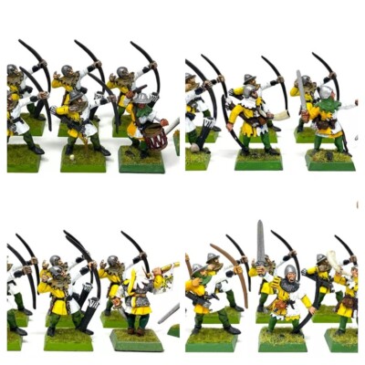 Warhammer Fantasy: Bretonnian - Archer Units (9 Models per Group) MULTI-LISTING