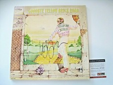 Elton John Autographed Signed Yellowbrick Road Vinyl PSA/DNA # AF71522