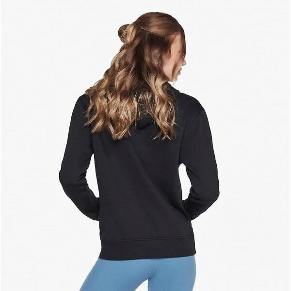 Skechers hoodie womens black deals