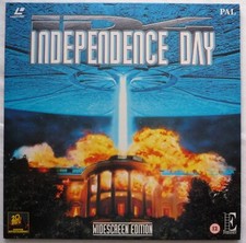 Independence Day - Will Smith - PAL Laserdisc - Beautiful condition