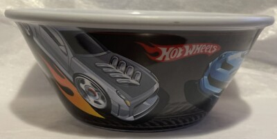 Hot Wheels Kellogg s Cereal Bowl 6.5  Wide Plastic New