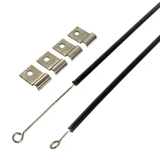 The Install Bay CDLK1 Universal Door Lock Remote Cable Mounting Kit (Pair)