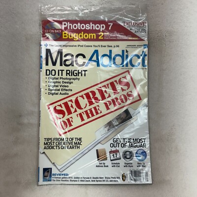 MacWorld Magazine August 2003 Rev Up Your Mac (NEW SEALED)