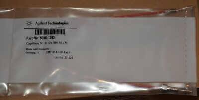 New in Box Agilent Capillary ST 0.12 x 280 SL/M 5500-1203