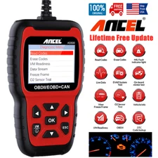Check Engine Fault Code Diagnostic Tool OBD2 Car Code Reader Automotive Scanner 