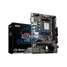 MSI A520M-A PRO Micro-ATX Motherboard (AM4 Socket, A520 Chipset