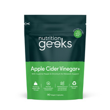 Nutrition Geeks Apple Cider Vinegar Capsules with Mother & 30% Acetic Acid