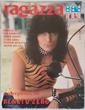 RAGAZZA IN 32 1979 POSTER RENATO ZERO SUPERPOSTER 48X74