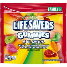 Life Savers Gummies 5 Flavors Gummy Candy, Family Size - 26 oz Bag