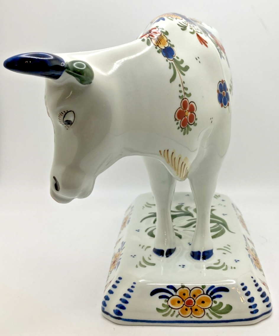Royal Delft De Koninklijke Porceleyne Fles 1989 Polychrome BULL
