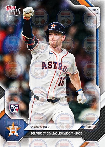 2026 Topps Now 199 Zach Cole