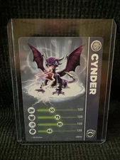 Skylanders Giants Character Stat Card - Cynder Series 2 - 2012