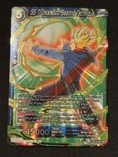 Dragon Ball Super SS Trunks, God-Sealing Technique BT10-044 Gold Stamped SR