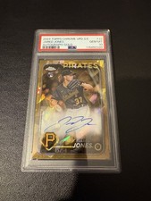 2024 Topps Chrome Update Jared Jones Gold Sapphire Auto /50 PSA 10 #USA-JJ RC