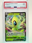 Pokemon - 2020 Sword & Shield Base Set Celebi V - Half Art #001 - PSA 9 - MINT