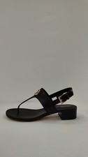 Michael Kors Women Hannah Thong Sandal Black Shoes 6.5