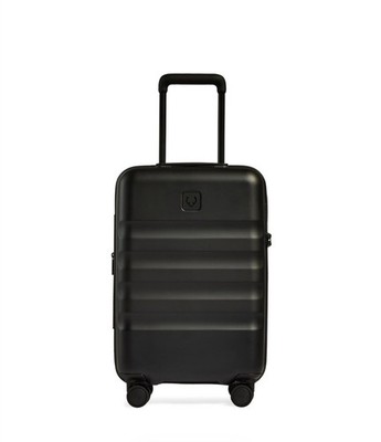 Antler Icon Stripe 58CM Std Suitcase Black