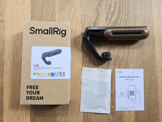 SmallRig Oberer Griff aus Holz (SKU 5252) quasi unbenutzt