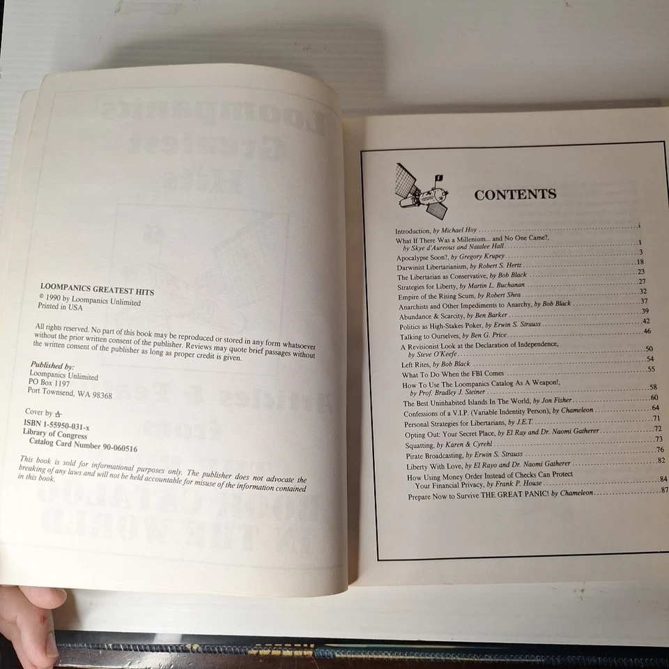 Loompatics Greatest Hits Articles And Features From The Best Book Catalog In The Foto 4 de 4