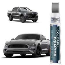 Uj Sterling Gray Metallic Touch Up Paint For Ford Car Paint Pen Scratch Repa...