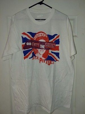 Sex Pistols. White Shirt. Adult XXL. New FREE Shipping | eBay