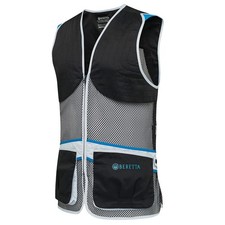Beretta Full Mesh Vest Black/Blue GT671T1553096CL : NEW, Free Shipping