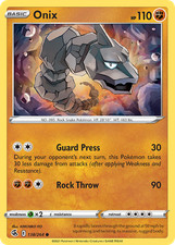 Onix 138/264 Fusion Strike Common Pokemon NM/M