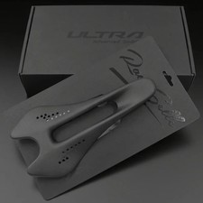 Carbon Road Bike Saddle 242*122mm Double-Track Breathable Hollow Seat Cushion