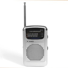 Lightweight Pocket AM FM Radio with Clear Speaker for Enjoyable Listening