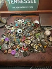 VINTAGE COSTUME JEWELRY EARRINGS BULK LOT APPROXIMATELY 3 LBS