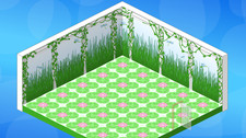 webkinz classic Retired Lily Pad Theme Wallpaper and flooring set Rare