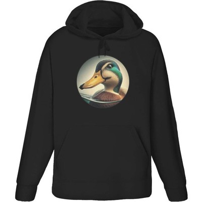 Hoodie / Kapuzenpullover ''Smiling Mallard Duck'' für Erwachsene (HO051894)