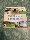 Wii Sports (Nintendo Wii, 2006) Complete In Box CIB Tested, Works Well! See Pics
