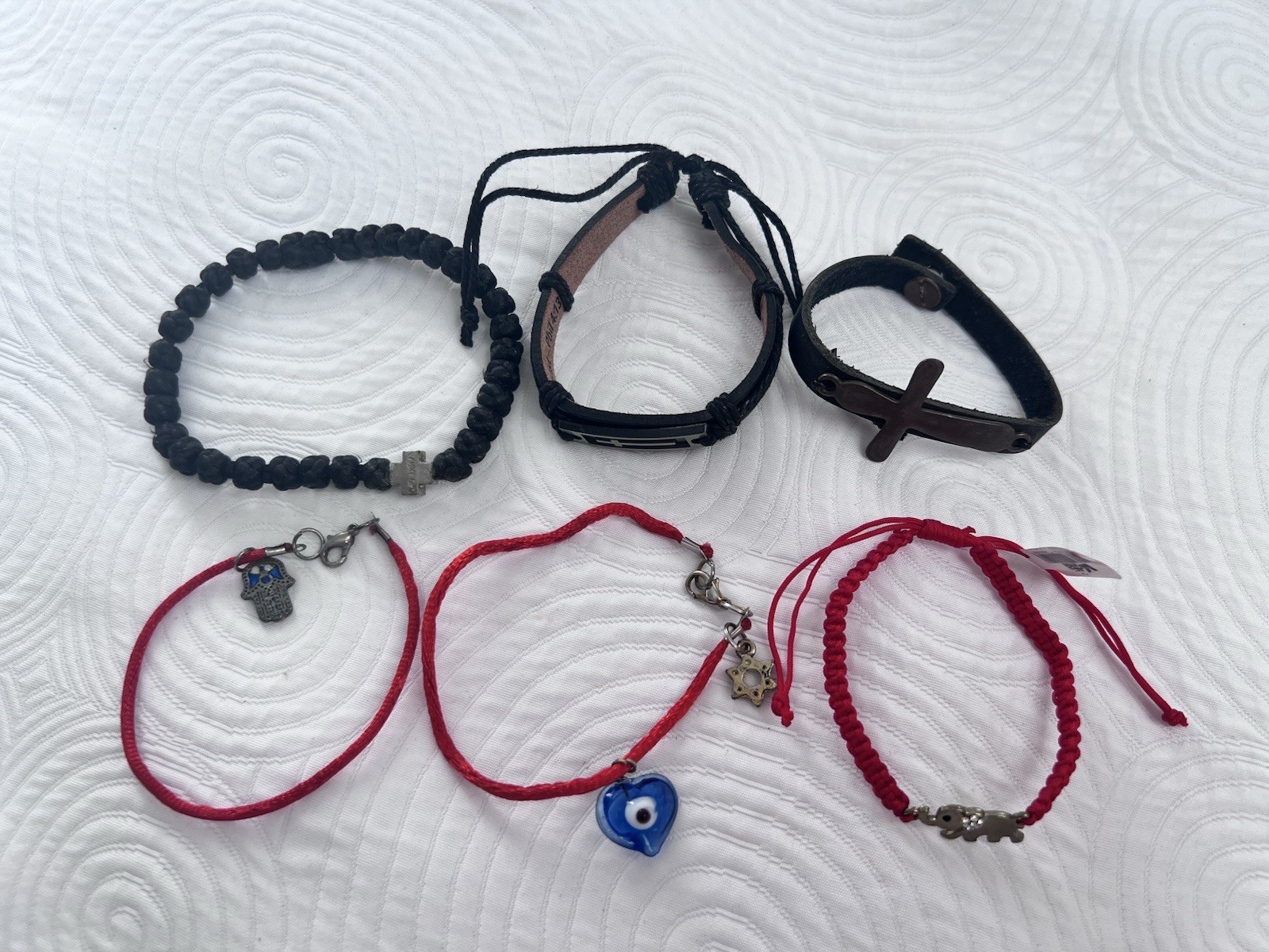 Braided Beaded Adjustable Religious Bracelets Boh… - image 6