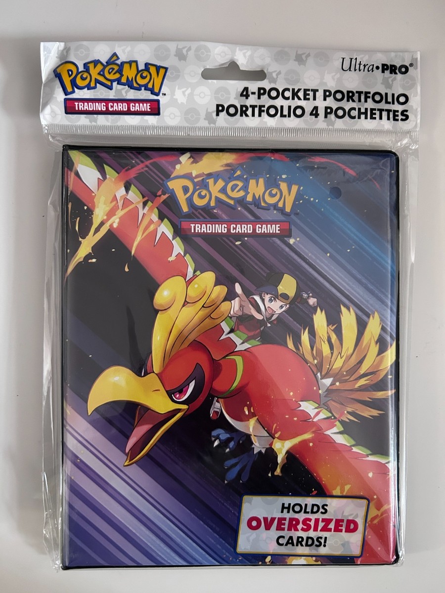 Ultra Pro Pokmon Destined Rivals Ho-Oh 4 Pocket Binder Portfolio Album TCG