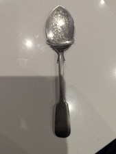 Nevada silver D&A Jam/Sugar Spoon Approximately 1890