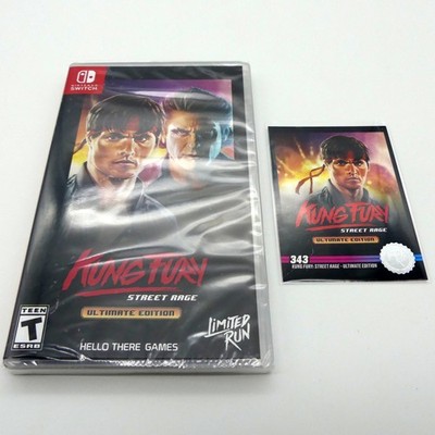 Kung Fury Street Rage Nintendo Switch Limited Run Games LRG#184 Sealed