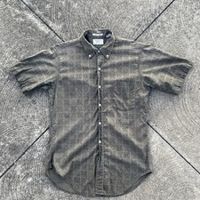 Vintage 50s Arrow Cum Laude Collection Sanforized Tapered Button Up Shirt SZ S