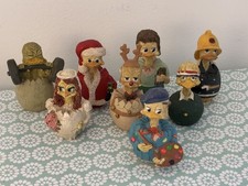Eggbert and Friends Assorted Job Lot 8 Collectable Figurines Malcom Bowmer 